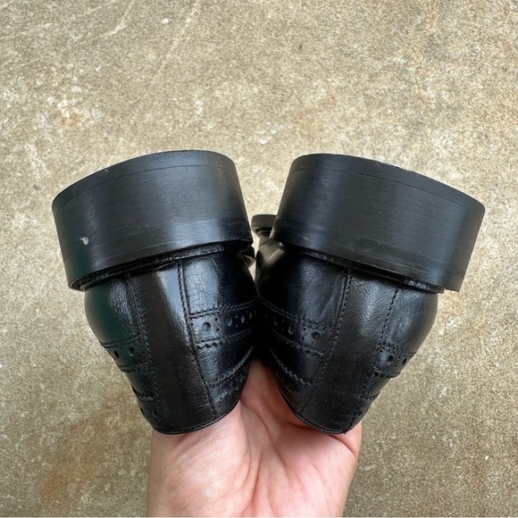 Pierre Cardin Paris Leather Black Oxford Men’s Size 41 - Picture 5 of 14